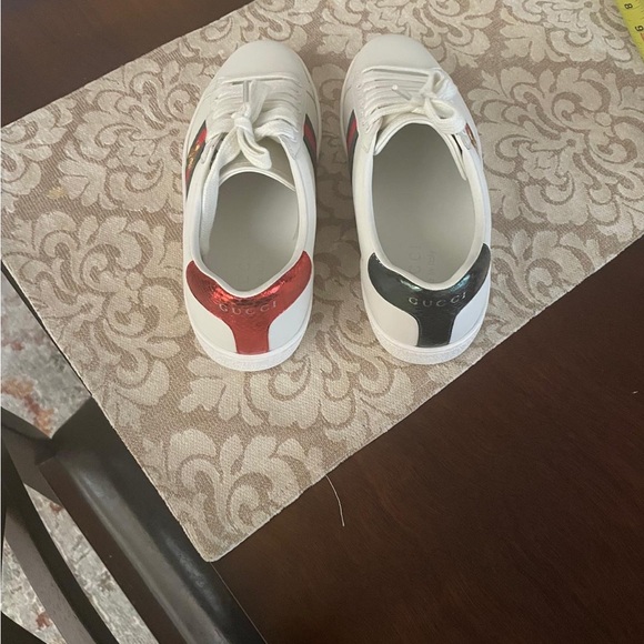 Gucci Ace Bee Embroidered sneakers - Picture 5 of 6